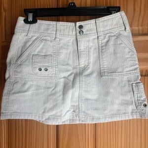 Old Navy like new Ivory Corduroy Skirt
